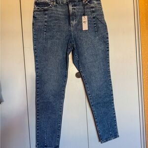 Express High Rise Blue Women's Jeans